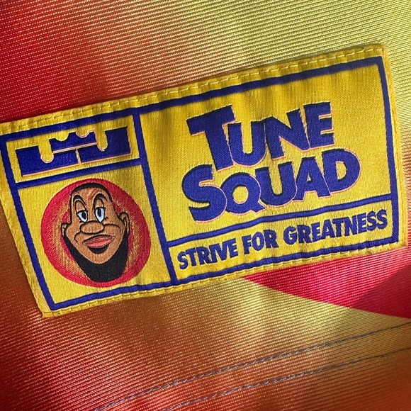 Nike LeBron x Space Jam Tune Squad Jersey Light Blue Fury 3XL - Picture 15 of 16